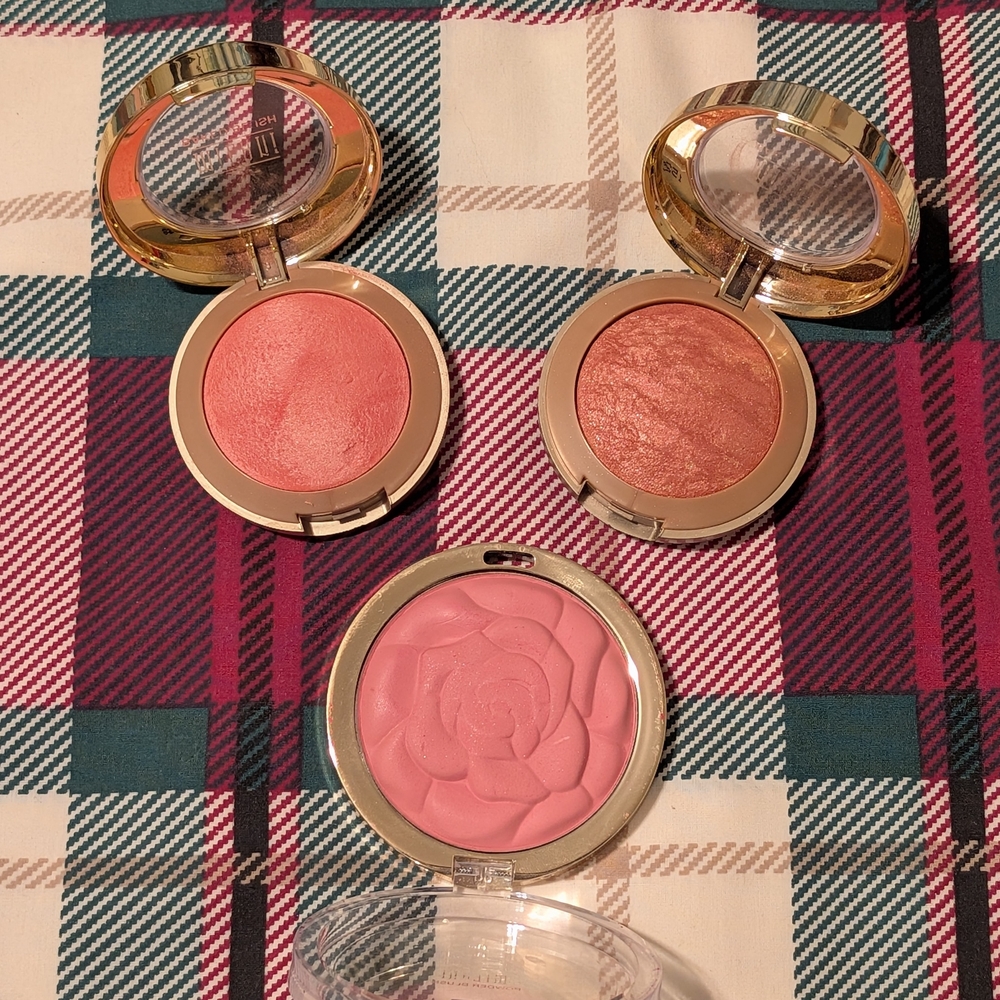 Milani Baked & Powder Blush Duo Set Of 2 Coral and Rose